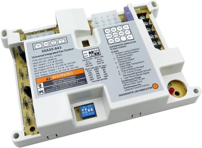 DDORUU 50A50-474 Furnace Control Circuit Board Replacement for White Rodgers - Image 3